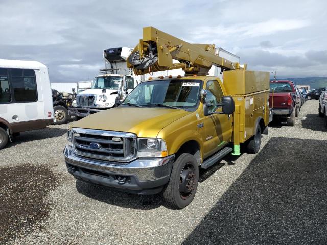 Salvage cars for sale from Copart Vallejo, CA: 2003 Ford F550 Super Duty
