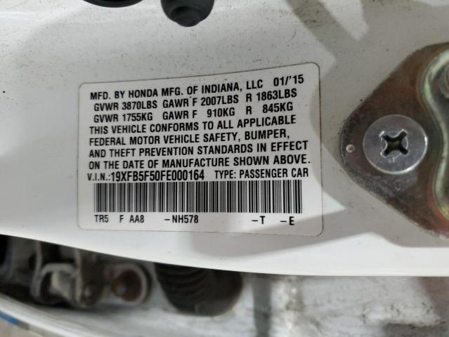2015 HONDA CIVIC NATU 19XFB5F50FE000164