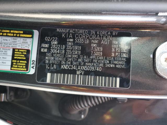 KNDC34LAXN5039740 KIA EV6 LIGHT