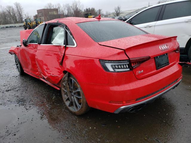 2018 AUDI S4 PRESTIG WAUC4BF42JA024879