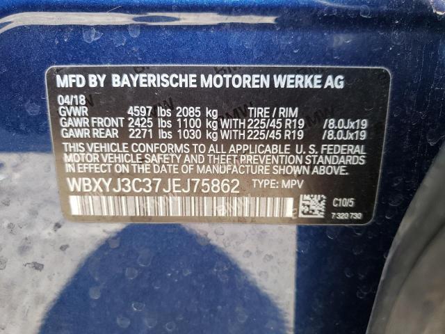 WBXYJ3C37JEJ75862 BMW X2 Sdrive28i