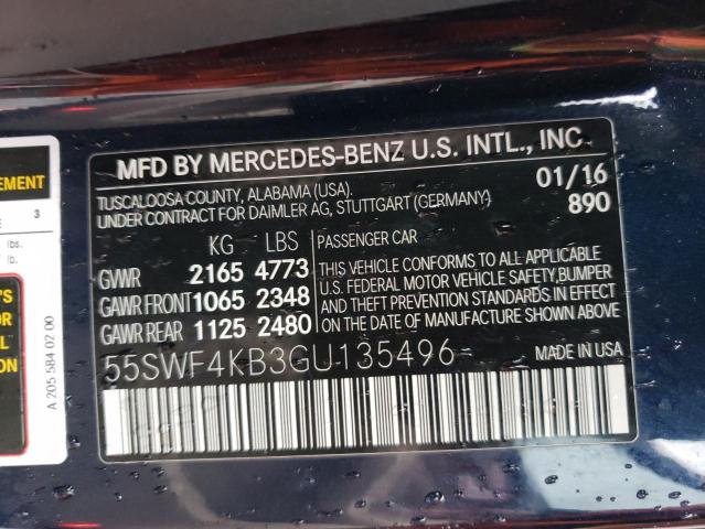 55SWF4KB3GU135496 Mercedes-Benz C 300 4matic
