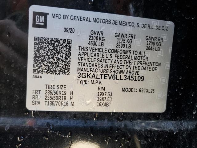 3GKALTEV6LL345109 GMC Terrain Sle