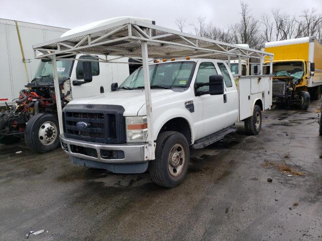 Salvage cars for sale from Copart Marlboro, NY: 2008 Ford F350 SRW Super Duty
