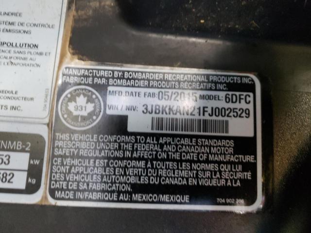 2015 CAN-AM COMMANDER - 3JBKKAN21FJ002529