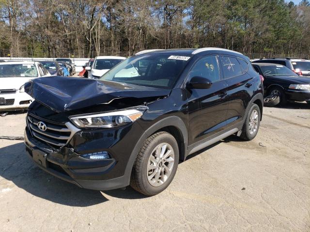 Salvage cars for sale from Copart Austell, GA: 2017 Hyundai Tucson Limited