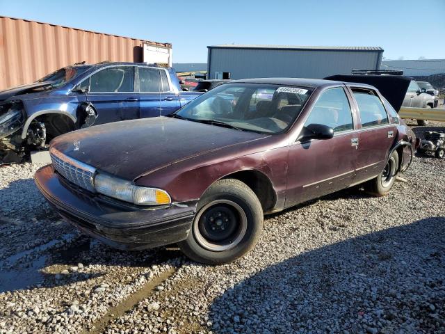 Chevrolet Caprice salvage cars for sale: 1996 Chevrolet Caprice Classic