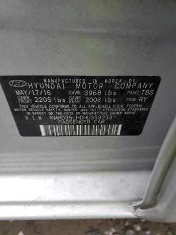 2017 HYUNDAI ELANTRA GT - KMHD35LH0HU353233