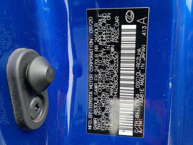 2021 LEXUS RC 350 BAS JTHGZ5BC3M5023367