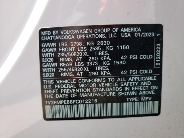 2023 VOLKSWAGEN ID.4 PRO S 1V2FMPE88PC012216