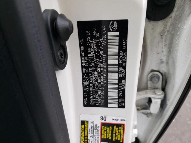2020 LEXUS ES 350 LUX - 58AEZ1B13LU073761