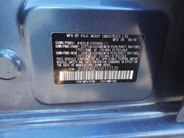 JF2GPADC5G8322120 Subaru Crosstrek Premium