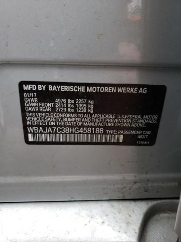2017 BMW 530 XI - WBAJA7C38HG458188