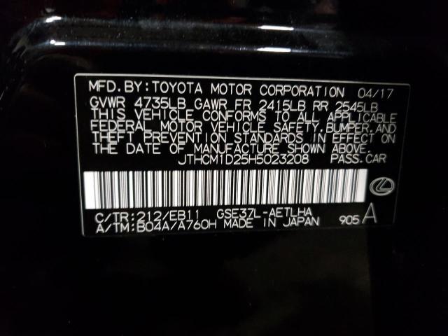 2017 LEXUS IS 300 - JTHCM1D25H5023208