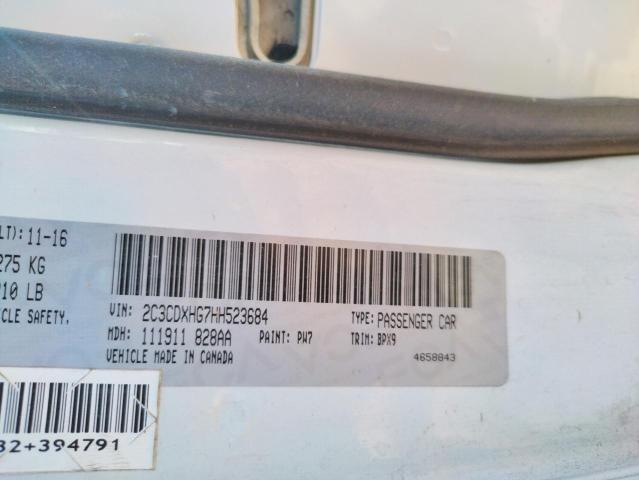 2C3CDXHG7HH523684 Dodge Charger Sxt