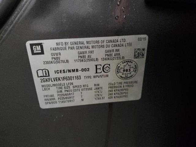 2GKFLVEK1F6301163 GMC Terrain Sle