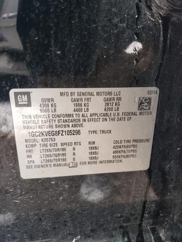2015 CHEVROLET SILVERADO - 1GC2KVEG8FZ105296