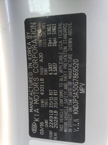 KNDJP3A50G7869520 KIA SOUL +
