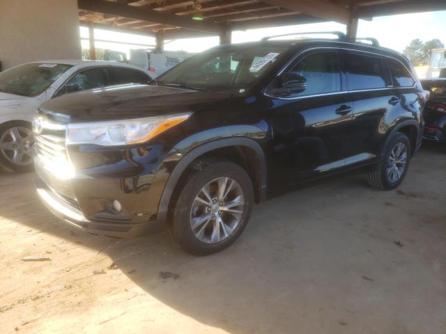 VIN 5TDKKRFH0ES007118 2014 Toyota Highlander, Xle no.1