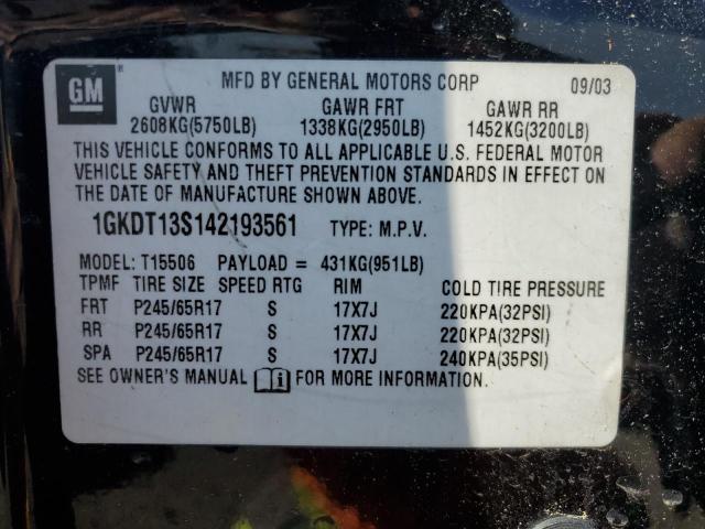 1GKDT13S142193561 GMC Envoy