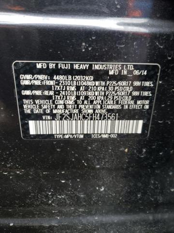 JF2SJAHC5FH473561 Subaru Forester 2.5i Limited