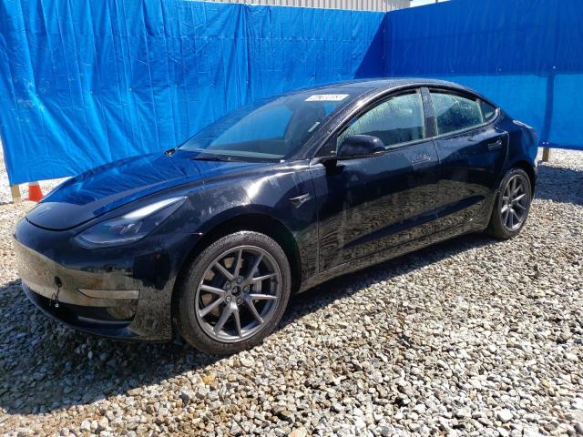 Salvage cars for sale from Copart Ellenwood, GA: 2022 Tesla Model 3
