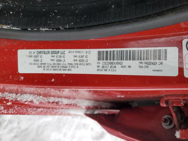 1C3CDZAB8EN105423 Dodge Avenger