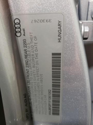 2015 AUDI A3 - WAUBFGFF1F1061062
