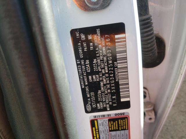 2021 KIA K5 EX - 5XXG34J25MG037367