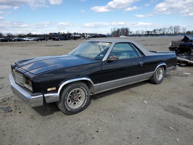 Salvage cars for sale from Copart Fredericksburg, VA: 1987 Chevrolet EL Camino