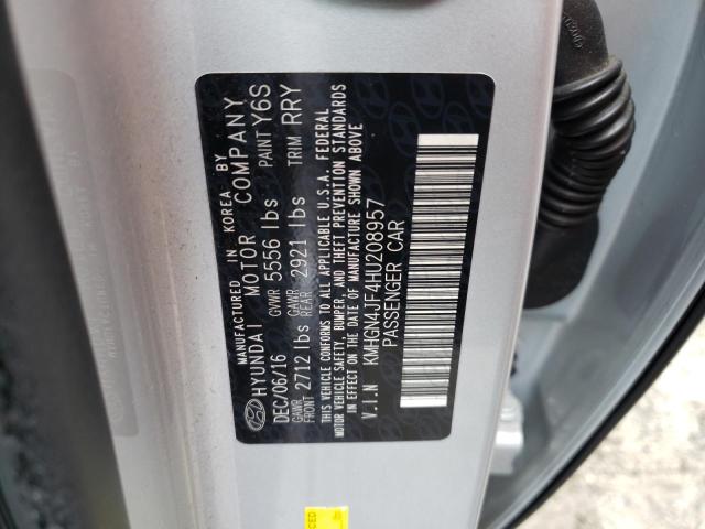 2017 GENESIS G80 ULTIMA - KMHGN4JF4HU208957
