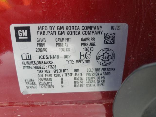 2021 BUICK ENCORE GX - KL4MMESLXMB146338