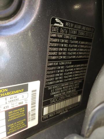 SADCJ2BV7HA070569 Jaguar F-pace Premium