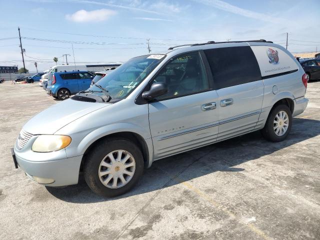 Chrysler Town & Country LXI salvage cars for sale: 2001 Chrysler Town & Country LXI