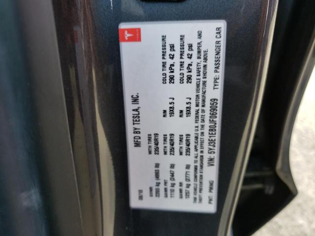 5YJ3E1EB0JF069059 Tesla MODEL 3