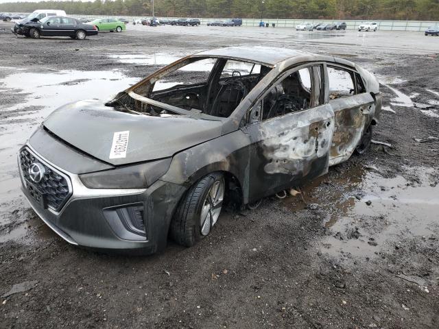 Salvage cars for sale at Brookhaven, NY auction: 2022 Hyundai Ioniq Blue