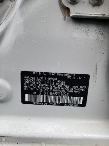 JF1GH61658H818534 Subaru Impreza 2.5i