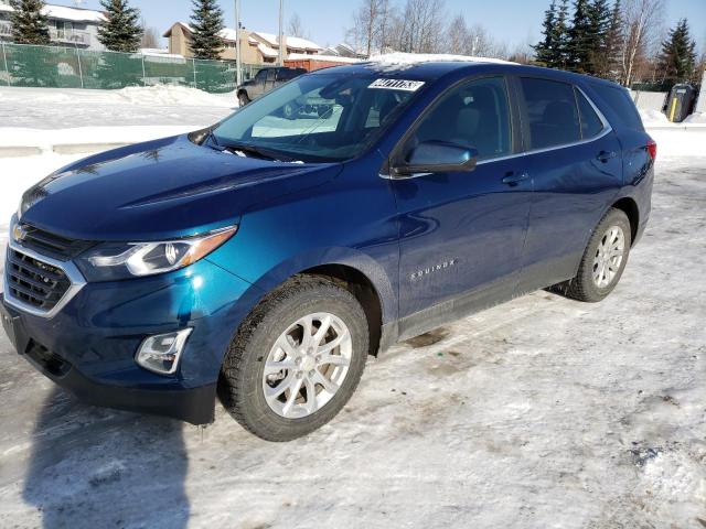 Salvage cars for sale from Copart Anchorage, AK: 2021 Chevrolet Equinox LT