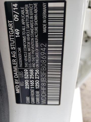 2015 MERCEDES-BENZ E 350 4MAT - WDDHF8JB3FB086942