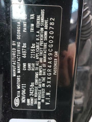 5XXGR4A69CG020782 KIA OPTIMA SX