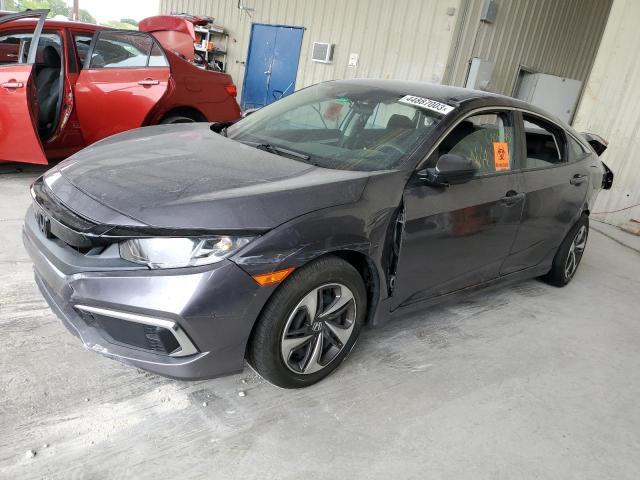 Salvage cars for sale from Copart Homestead, FL: 2021 Honda Civic LX
