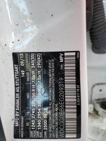 WDCGG0EB6EG209319 Mercedes-Benz Glk 250 Bluetec