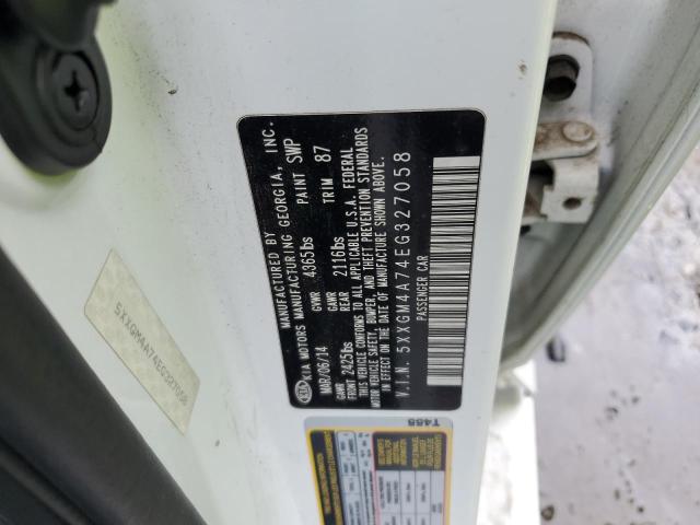 5XXGM4A74EG327058 KIA Optima Lx