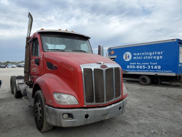 Salvage cars for sale from Copart West Palm Beach, FL: 2016 Peterbilt 579