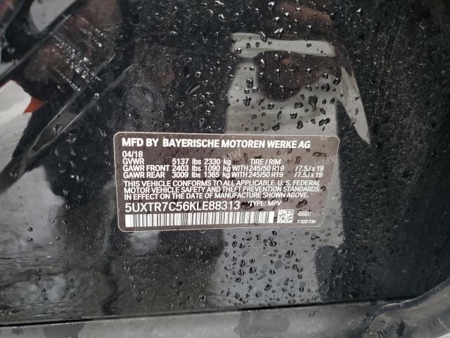 2019 BMW X3 SDRIVE3 - 5UXTR7C56KLE88313
