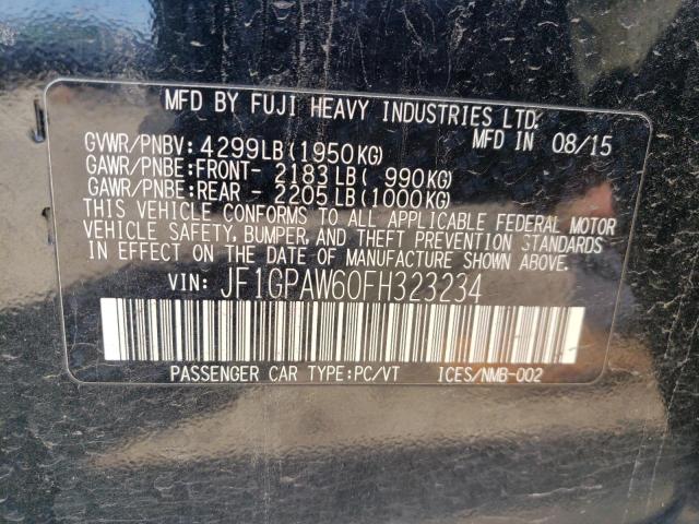 JF1GPAW60FH323234 Subaru Impreza Sport Limited