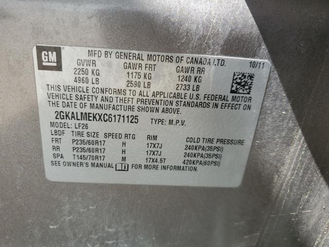2GKALMEKXC6171125 GMC Terrain Sle