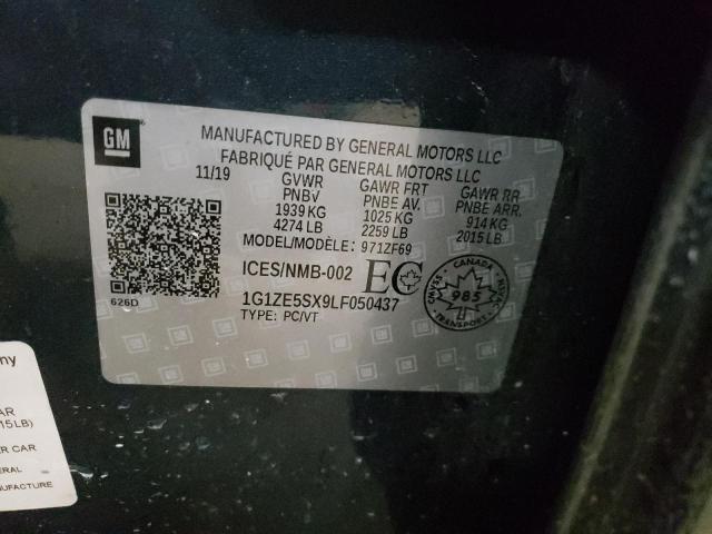 2020 CHEVROLET MALIBU PRE - 1G1ZE5SX9LF050437