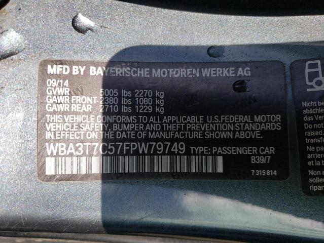 WBA3T7C57FPW79749 BMW 435 Xi