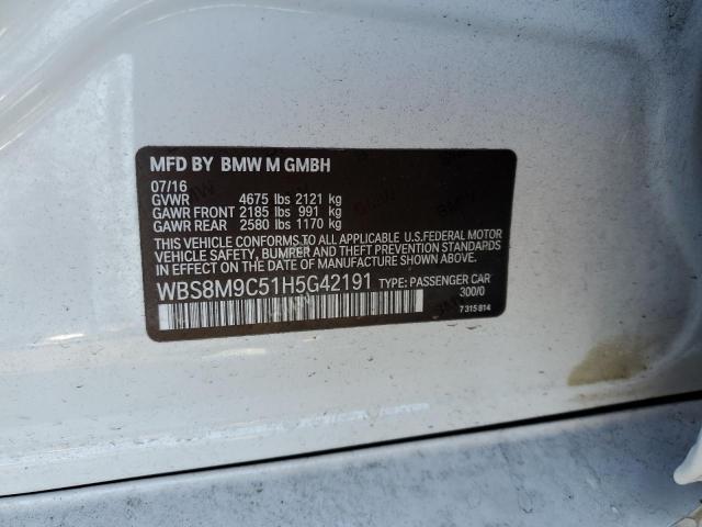 WBS8M9C51H5G42191 BMW M3